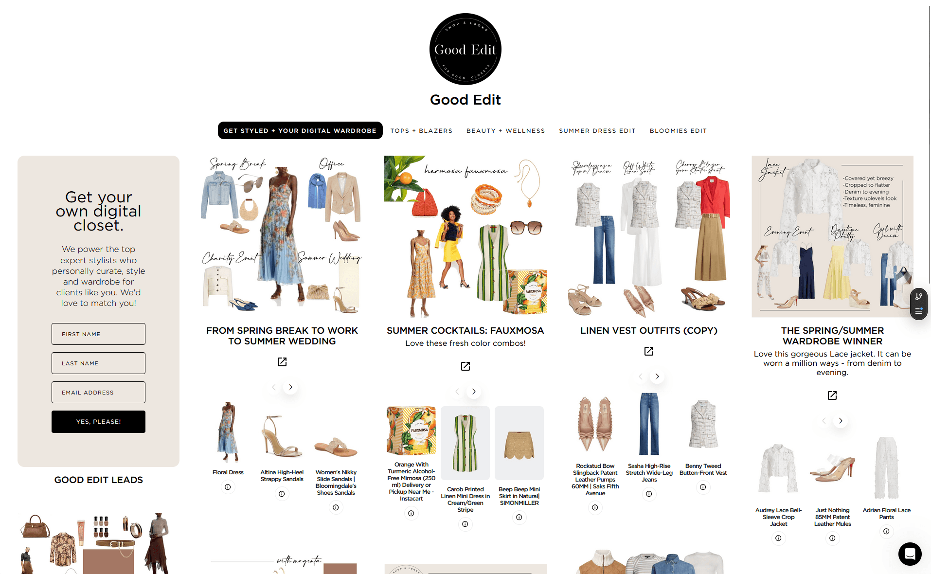 Shoppable Site